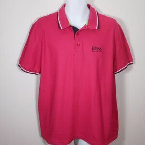Hugo Boss Moisture Manager cotton mix golf shirt